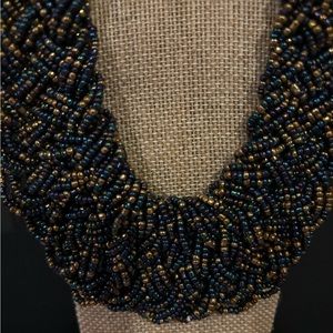 Vintage Costume Jewelry Beaded Necklace